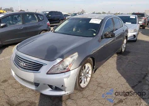 2010 Infiniti G37 Journey из США, поврежденный, VIN JN1CV6AP7AM404651
